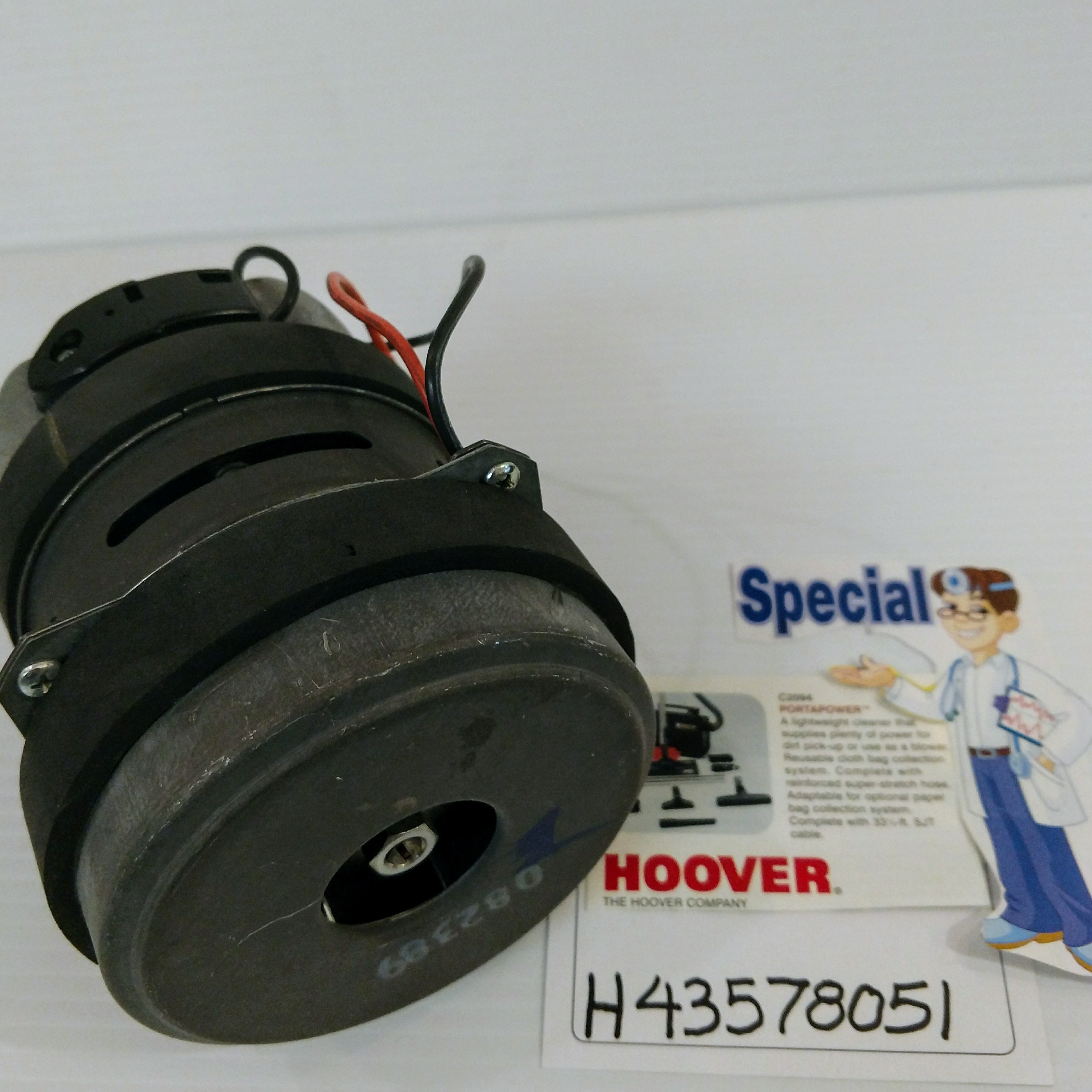 Hoover 43177042 C2094/CH30000 Motor Portapower